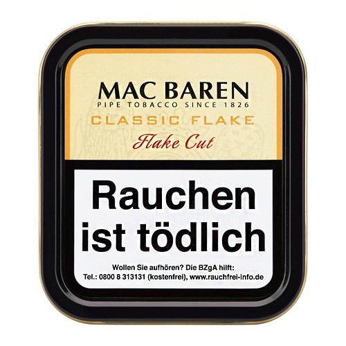Pfeifentabak Mac Baren Classic Flake (Vanilla Flake) 50g