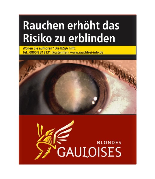 Gauloises Zigaretten Blondes Rot Einzelpackung á 38 Stk.