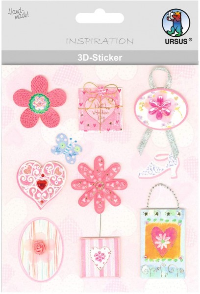 3D-Sticker Everyday, bestehend aus mehreren Ebenen, hochwertige Materialien, selbstklebend, zum Verzieren von Grußkarten, Scrapbooking und für andere