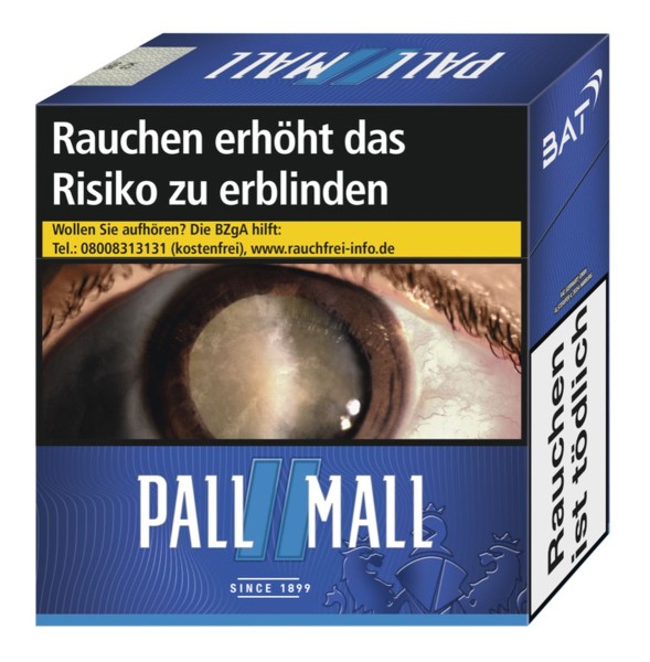 Pall Mall Zigaretten Blue (Jumbo) Einzelpackung á 50 Stk.