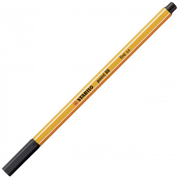 Fineliner - STABILO point 88 - ARTY - 18er Pack - mit 18 verschiedenen Farben