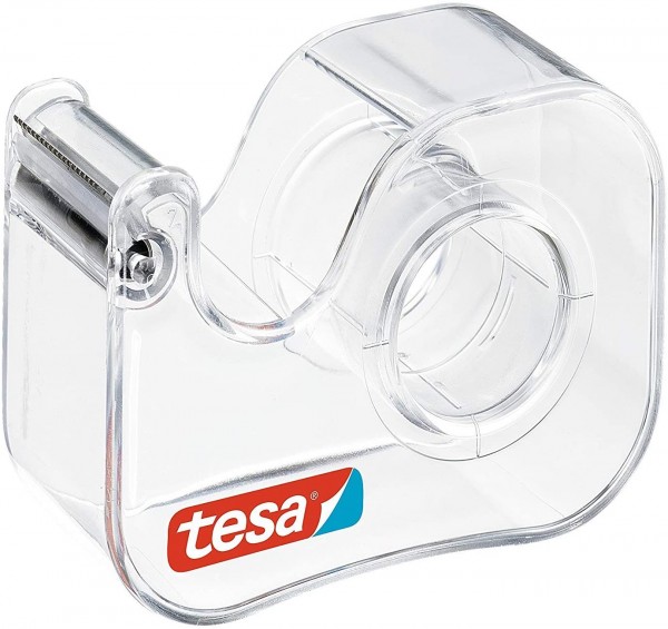 tesa ® Handabroller Easy Cut® Economy nachfüllbar transparent für Klebeband bis 19mm x 10m
