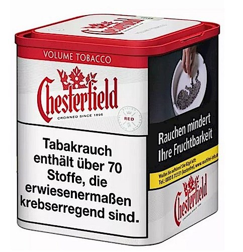 Chesterfield Red Volume Tobacco Tabak (Dose á 43 gr.)