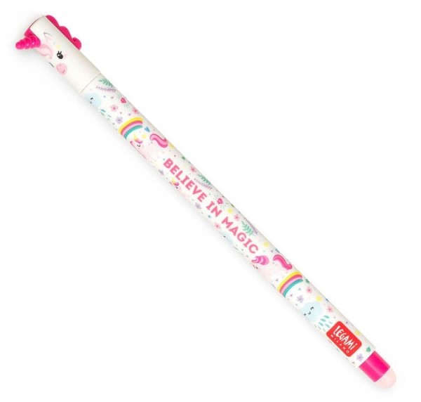 Legami - Löschbarer Gelschreiber, Kugel am Ende zum Entfernen der Tinte ohne Verbrauch der Folie - ein Stück