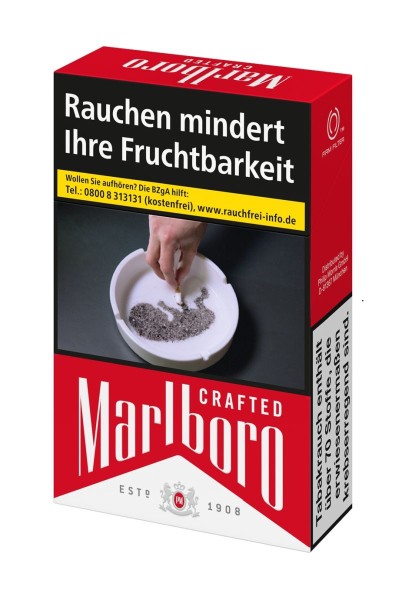 Marlboro Zigaretten Crafted Red Einzelpackung á 20 Stück