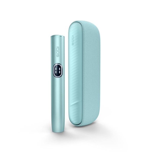 IQOS ILUMA i Kit Breeze Blue - Tabakerhitzer (in 5 Farben aussortiert) - für TEREA Tabaksticks - unsere beste Alternative zur Zigarette