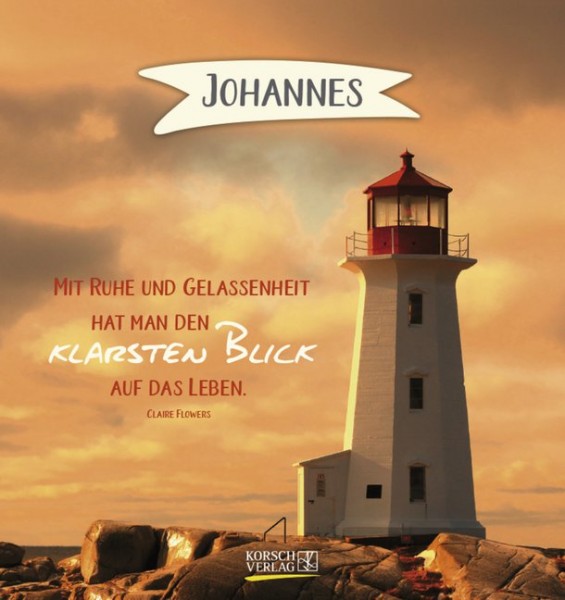 Namenskalender Johannes: Immerwährender Kalender