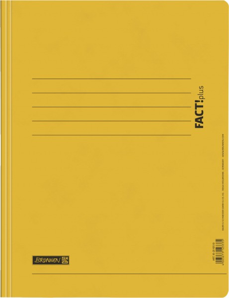 Spiralhefter FACT!plus gelb