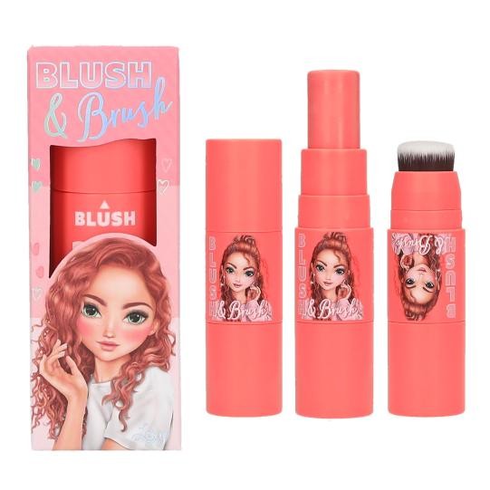 TOPModel Blush &amp; Brush Stick BEAUTY and ME - Rouge-Stift u. Pinsel zugleich- Geschenke Mädchen-ein Stück